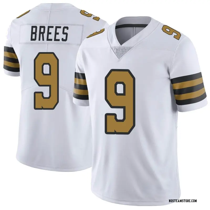 Men's Drew Brees New Orleans Saints Color Rush Jersey - White Limited