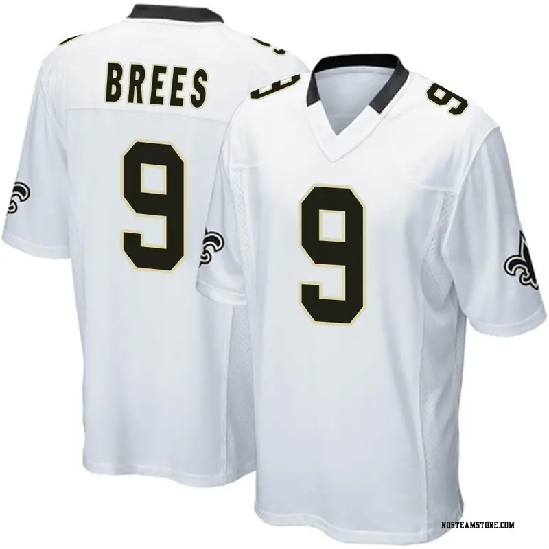 Men's Drew Brees New Orleans Saints Jersey - White Game