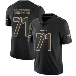 Men's Ryan Ramczyk New Orleans Saints Jersey - Black Impact Limited