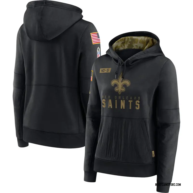 salute to service hoodie saints