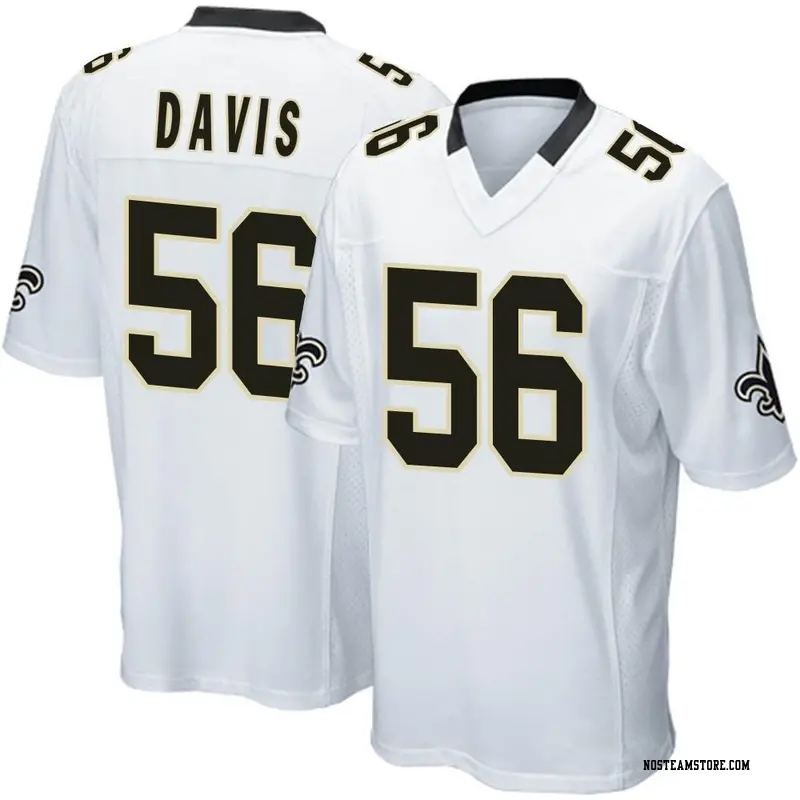 Youth Demario Davis New Orleans Saints Jersey - White Game