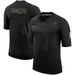 Youth Ryan Ramczyk New Orleans Saints 2020 Salute To Service Jersey - Black Limited