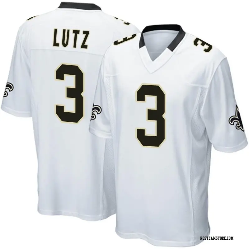 New Orleans Saints Wil Lutz White 100th Season Color Rush Jersey -  Universityshirt - University Shirt